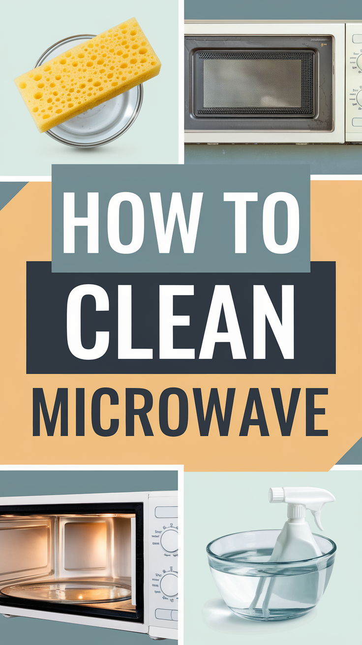 How to Clean Microwave