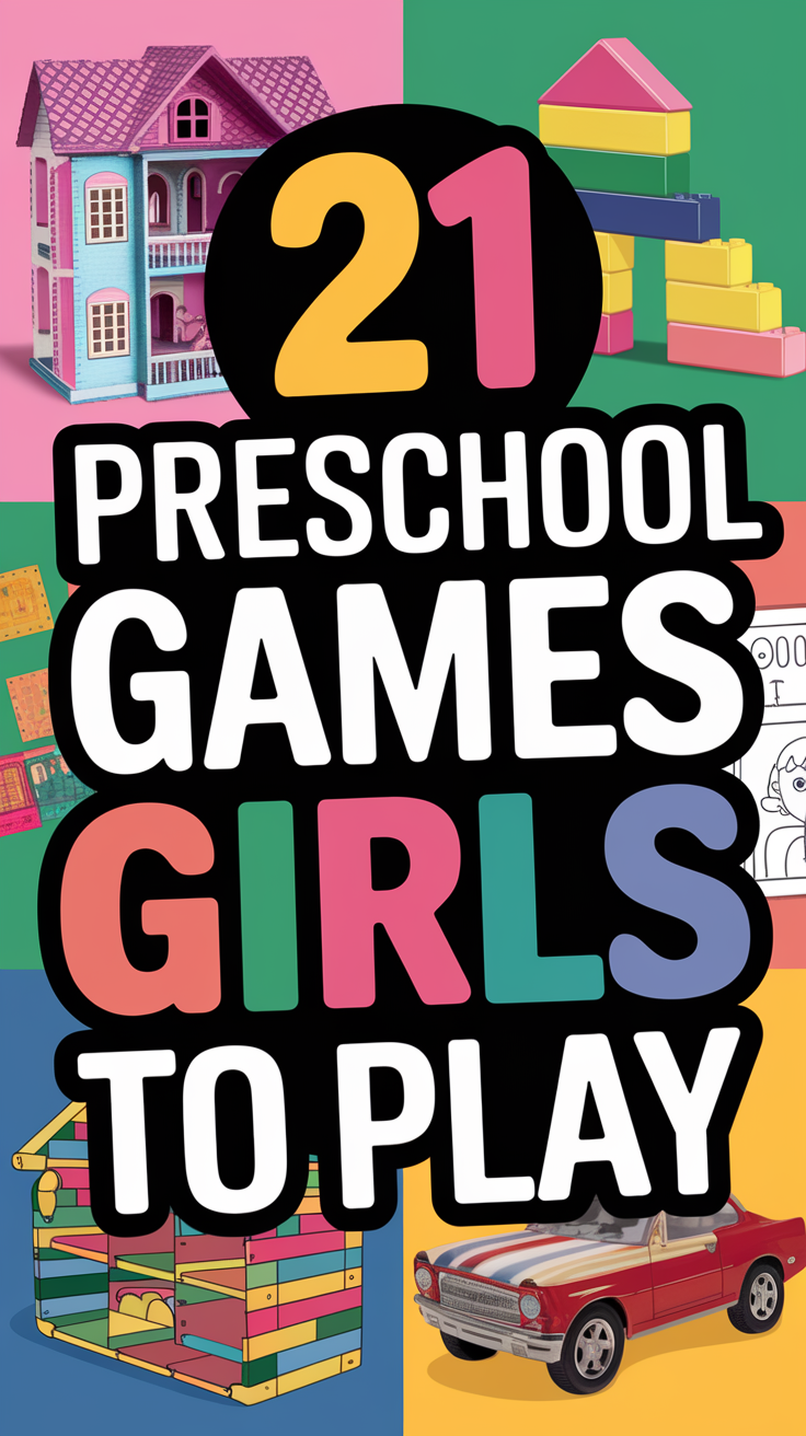 21 Preschool Games for Girls to Play