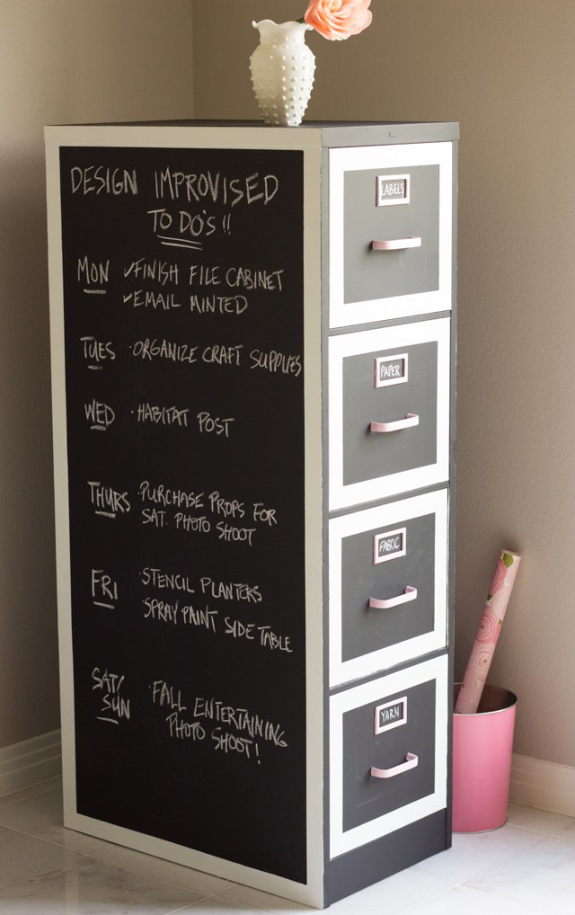 Chalkboard Furniture for Stylish Organization