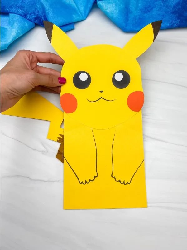 Create Pikachu with Simple Paper Bags