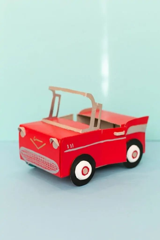 Creative Cardboard Toy Car Craft