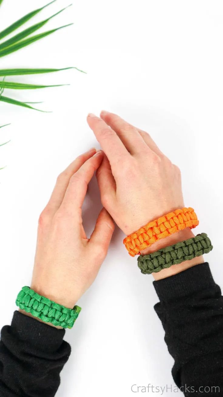 Creative Paracord Bracelet Craft Ideas