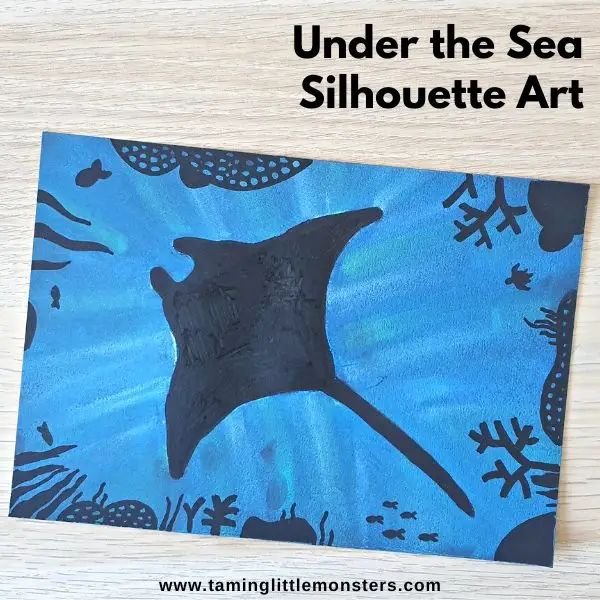 Creative Underwater Silhouette Craft Ideas