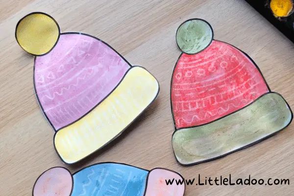 Creative Winter Cap Craft for Kids