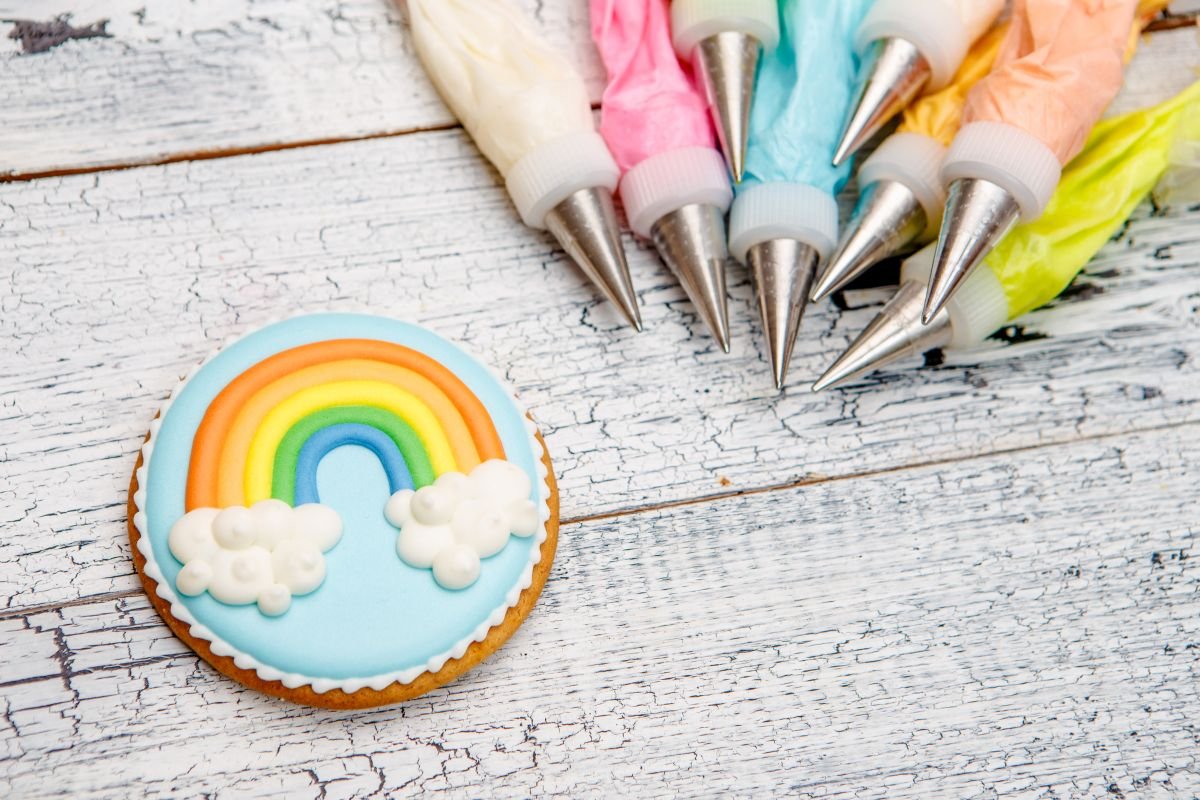 Delightful Rainbow Cookies for Kids