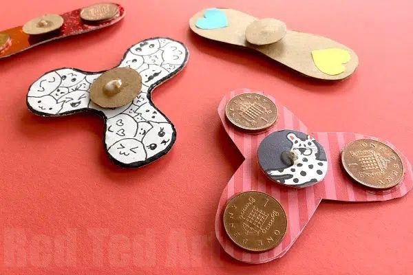 DIY Fidget Spinner Craft for Boys