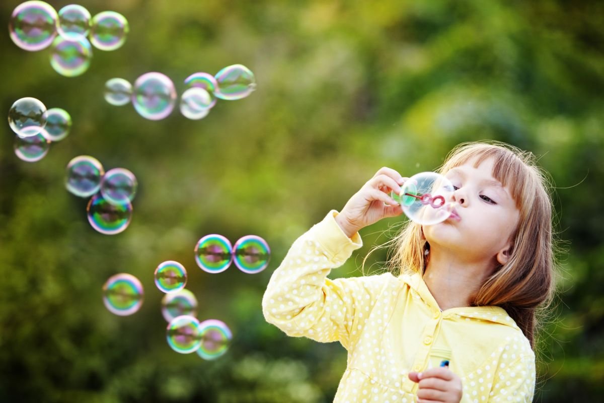 Enhance Motor Skills with Bubble Play