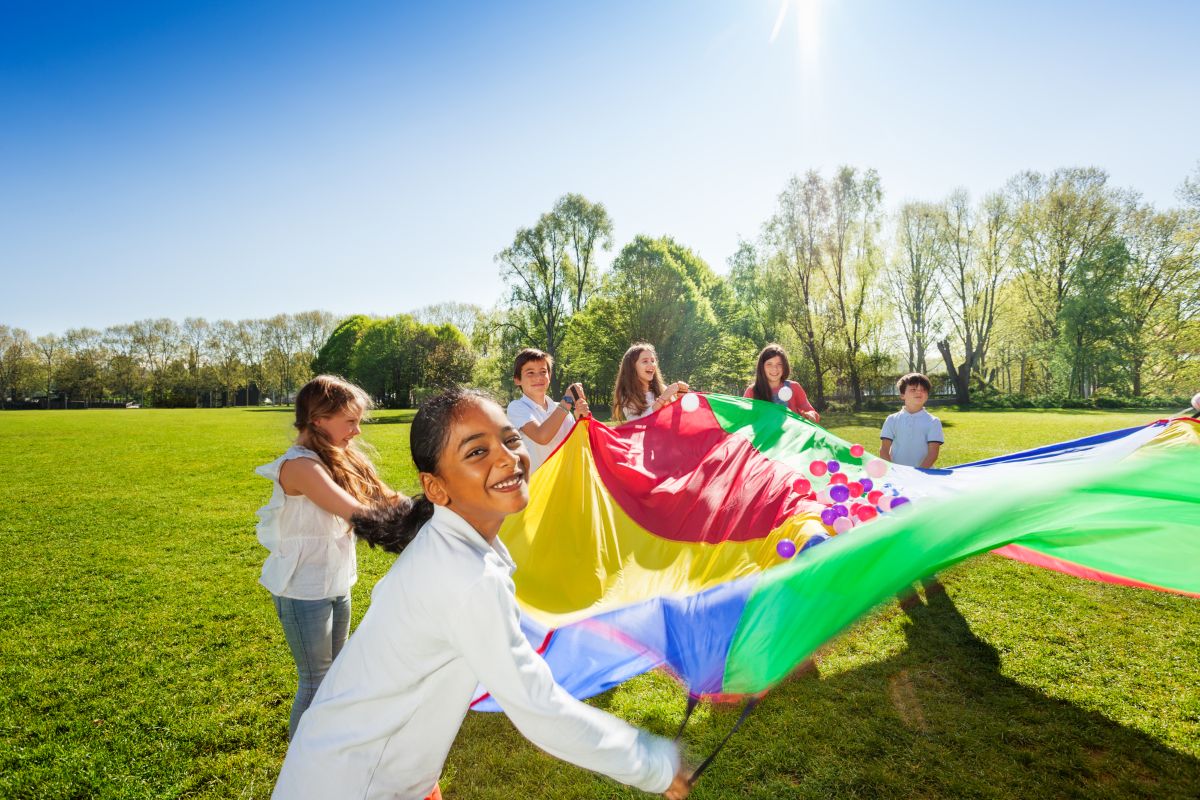 Fun Parachute Games for Outdoor Parties