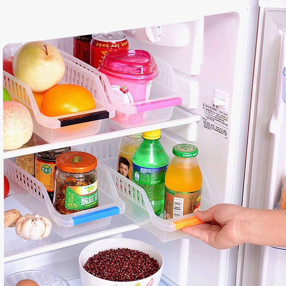 Maximize Fridge Space with Baskets