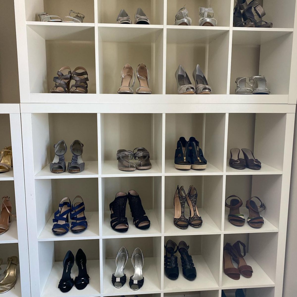 Maximize Shoe Storage with Kallax Shelves