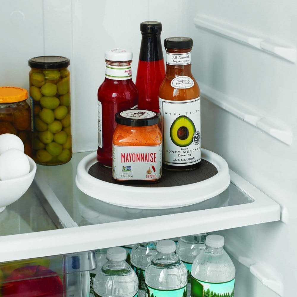 Organize Sauces Effortlessly with Turntables