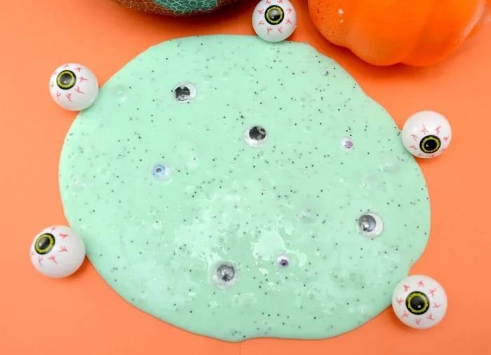 Spooky Halloween Monster Slime Activity