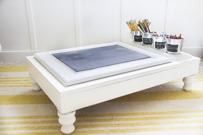 Transform Old Cabinets into Creative Art Desks