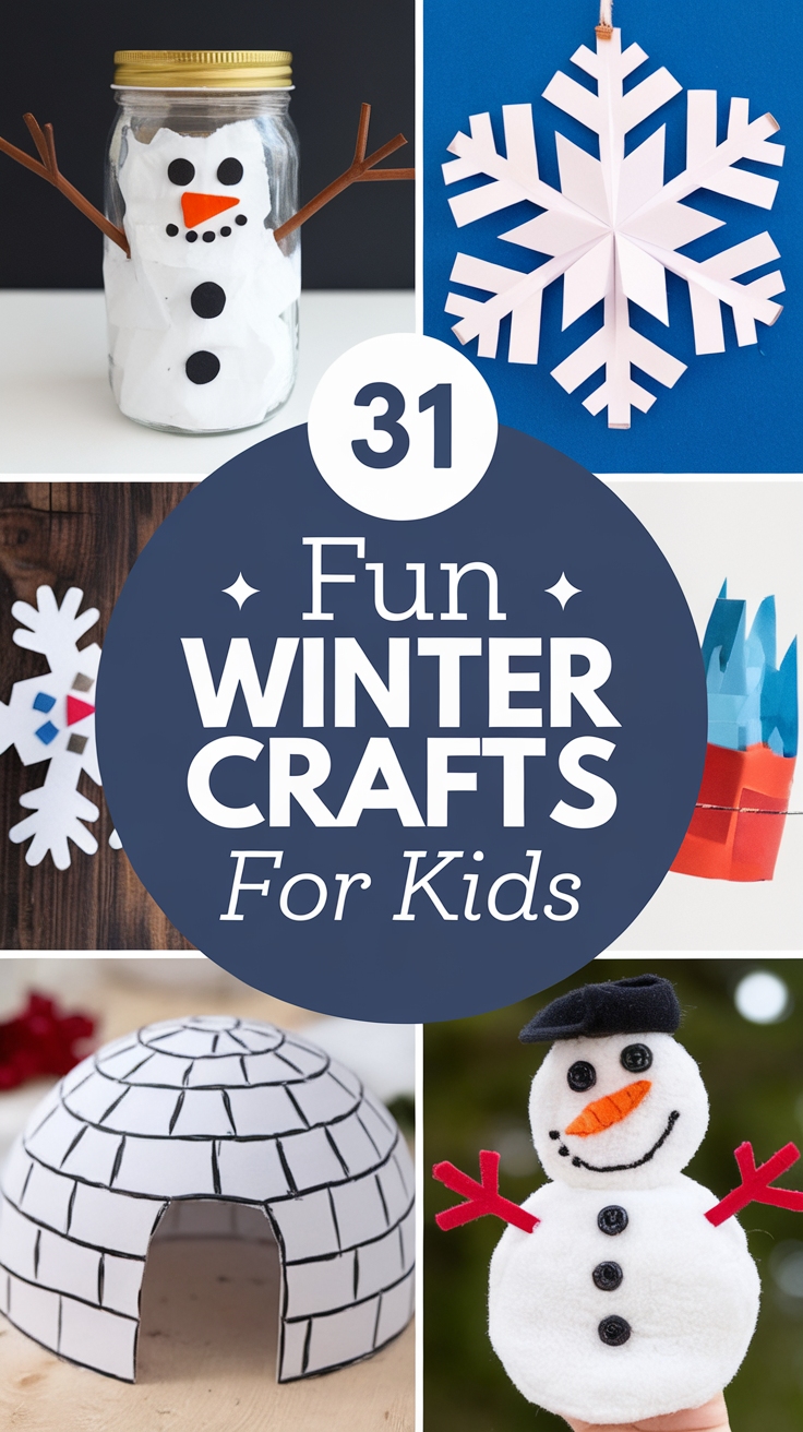 winter crafts for preschool