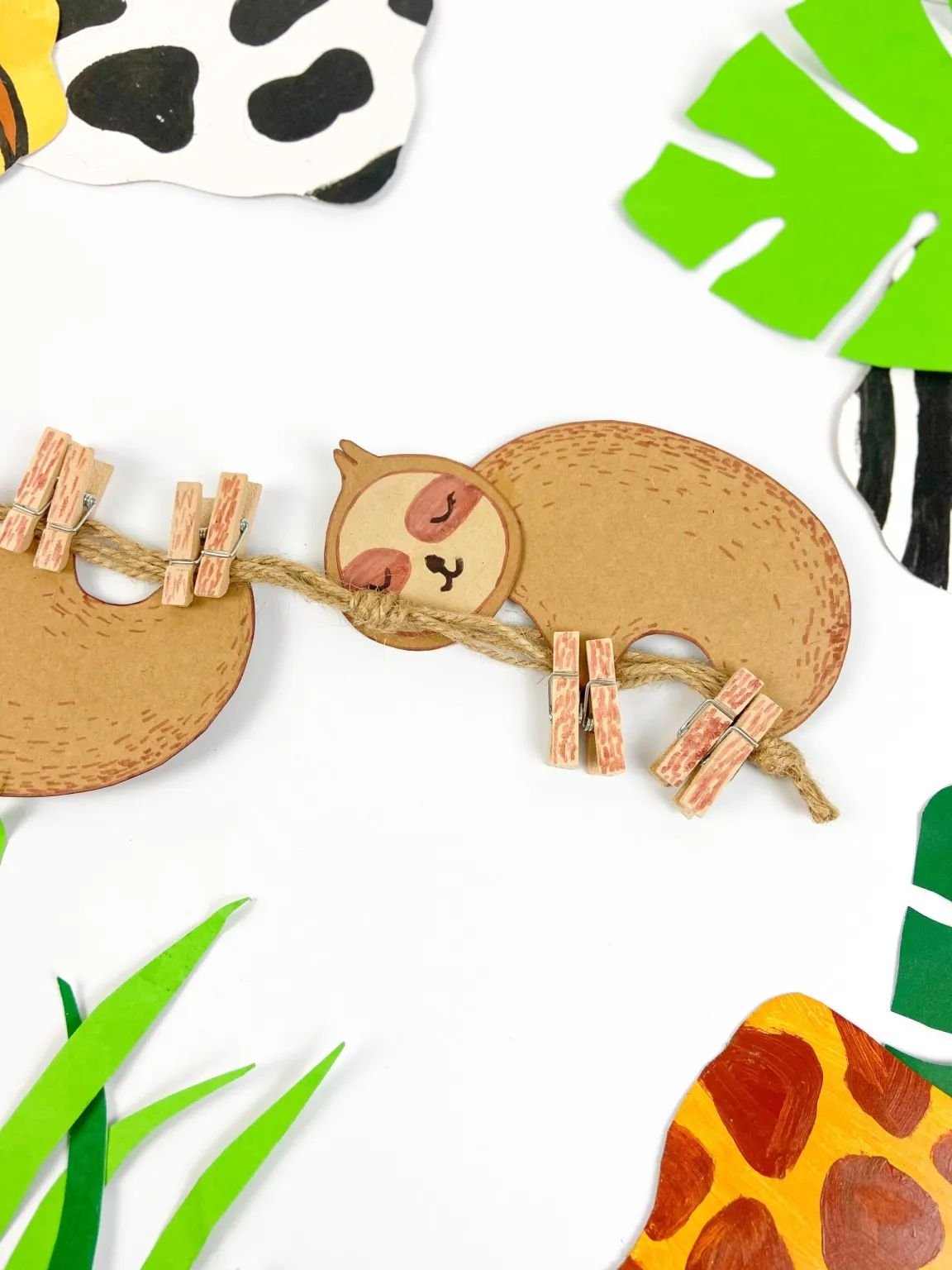 Adorable Sloth Craft for Kids