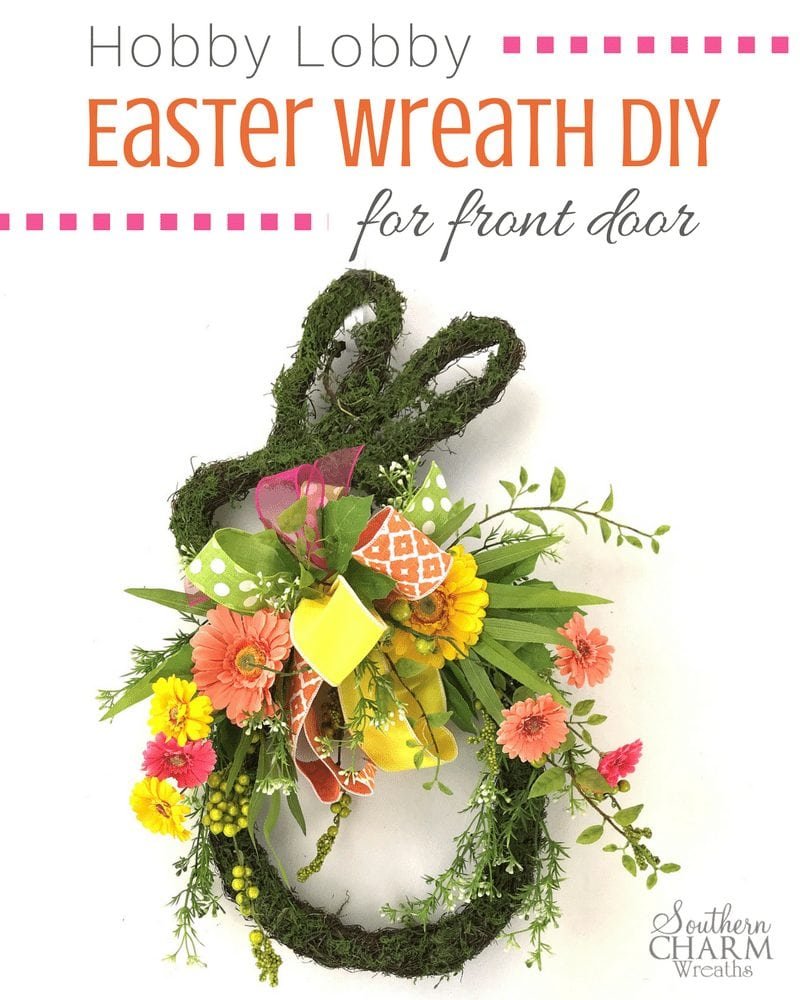 Charming Bunny Wreath for Easter Decor