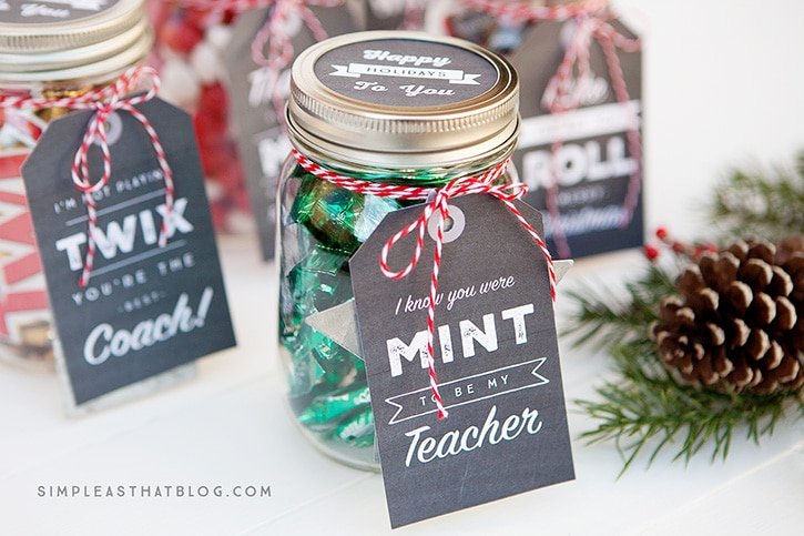 Charming Labels for Mason Jar Gifts