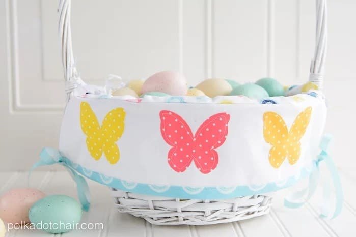 Charming Liner Pattern for Easter Baskets