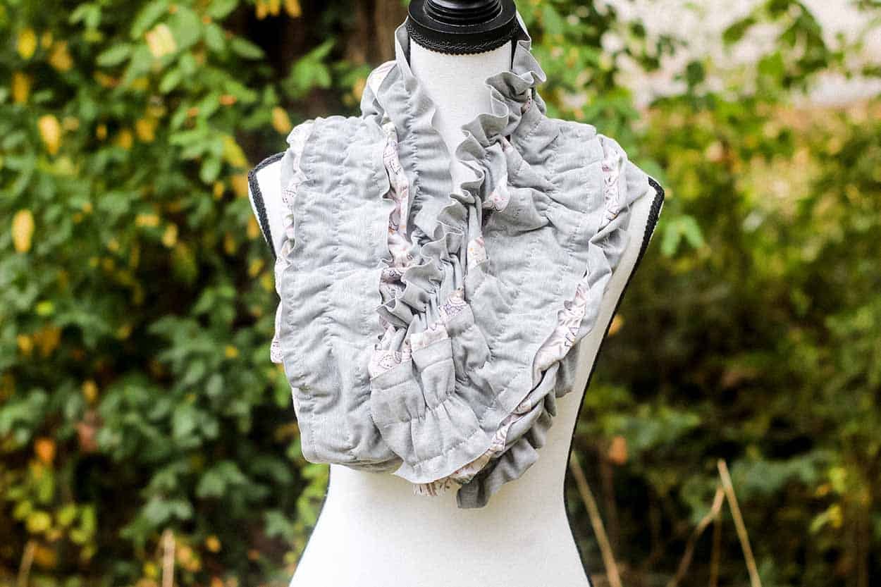 Chic Ruffled Scarves for Winter Sales