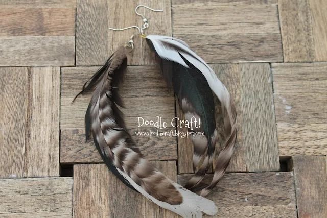 Craft Stylish Long Feather Earrings Today