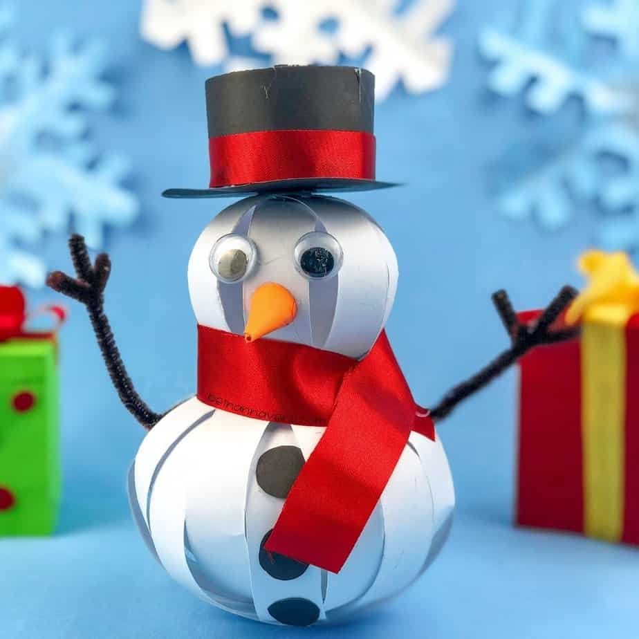 Create a 3D Paper Snowman Adventure