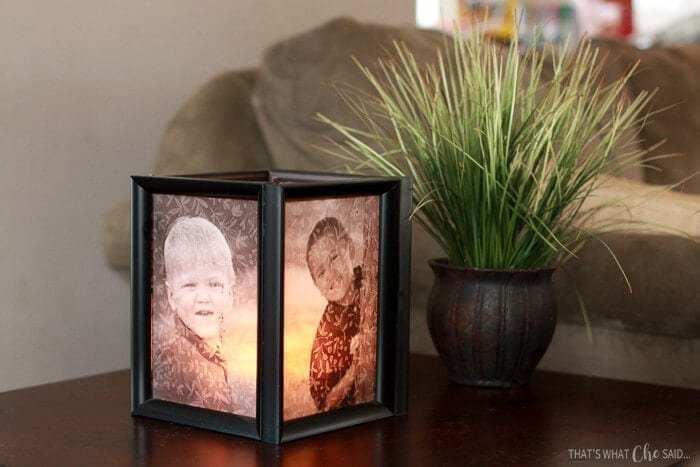 Create Stunning Photo Frame Luminaries