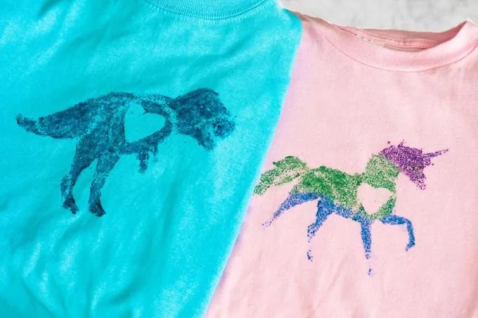 Create Textured T-Shirts with Sandpaper