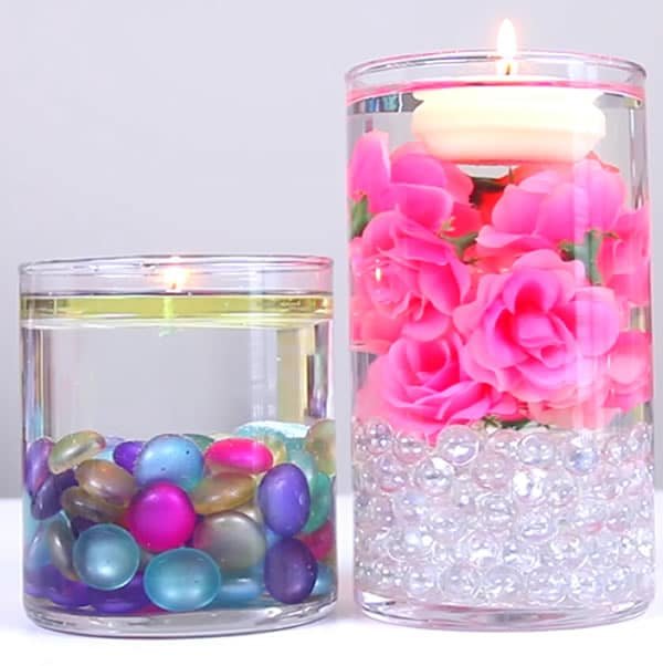 Create Your Own Calming Water Candle