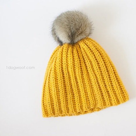 Create Your Own Cozy Ribbed Beanie