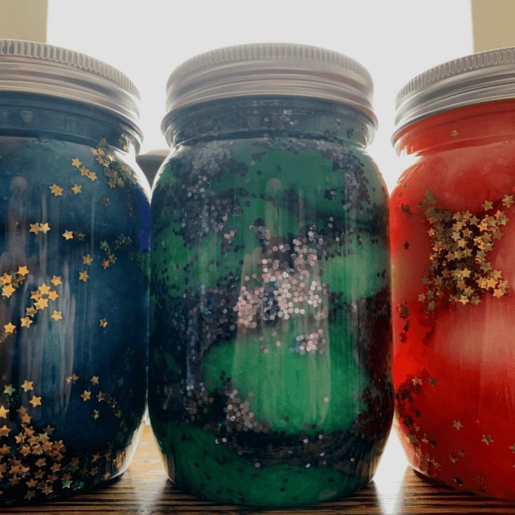 Create Your Own Sensory Galaxy Jar