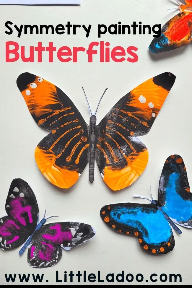 Creative Butterfly Symmetry Painting Activity