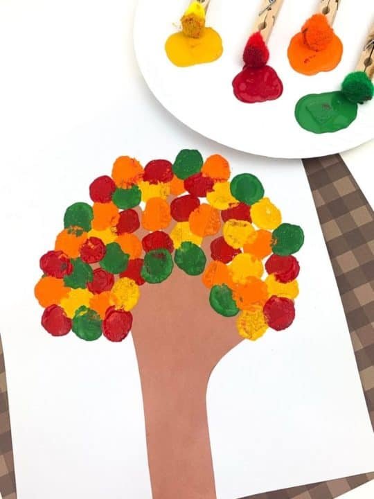 Creative Fall Tree Crafts for Toddlers