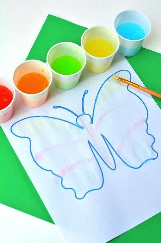 Creative Jellybean Painting for Toddlers