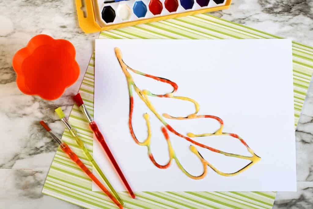 Creative Salt Painting Activity for Kids