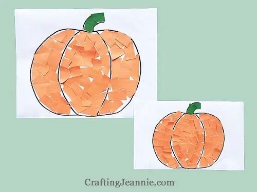 Creative Scrap Paper Pumpkin Ideas