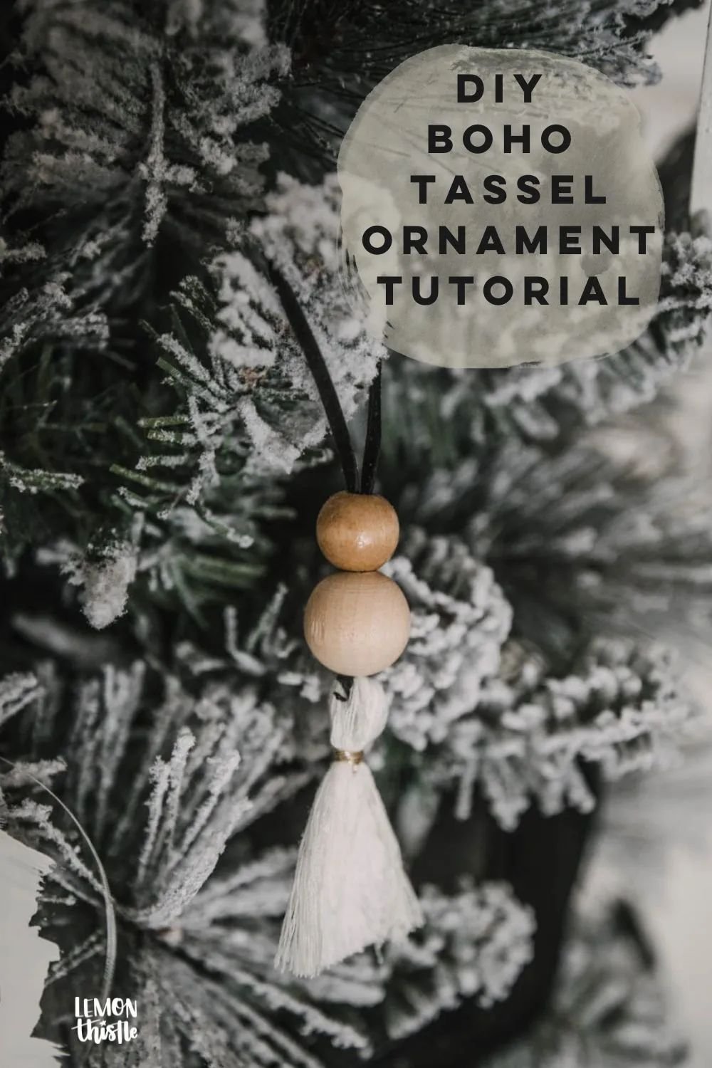 Customize Your Boho Tassel Ornaments