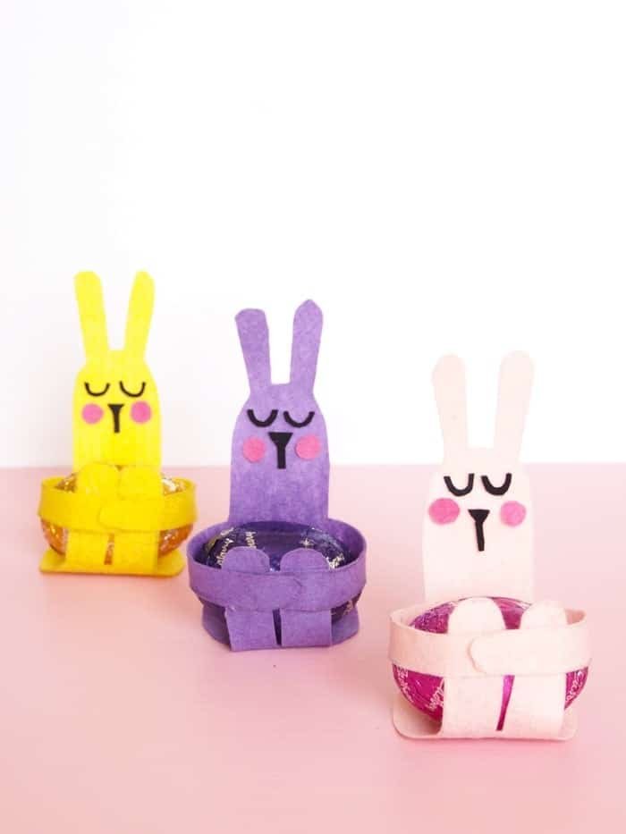 Cute Bunny Hugs Easter Craft Activity