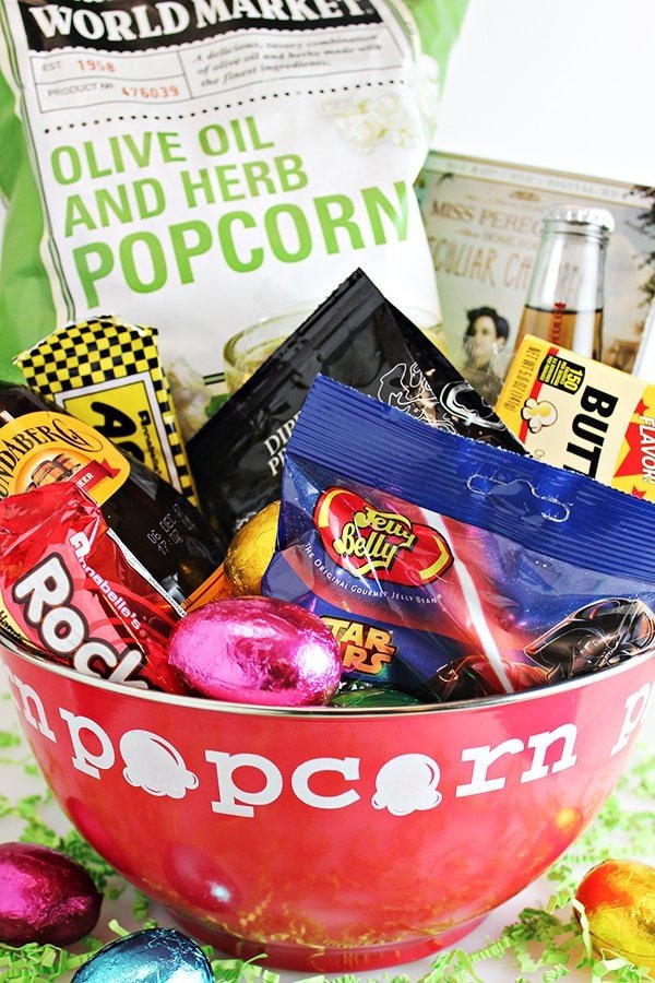 Delightful Movie Night Basket Ideas