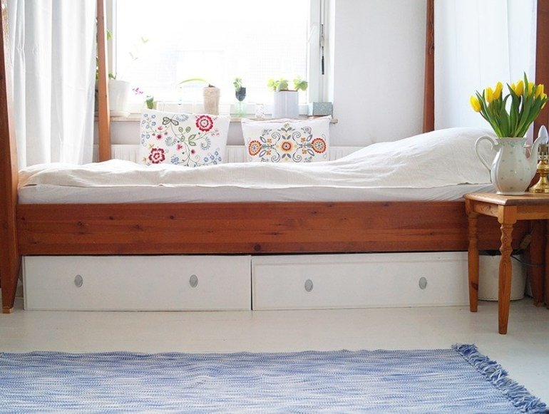 DIY Under-Bed Storage with IKEA