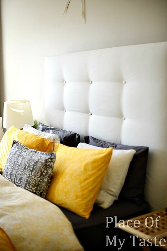 DIY upholstered headboard for stylish bedrooms