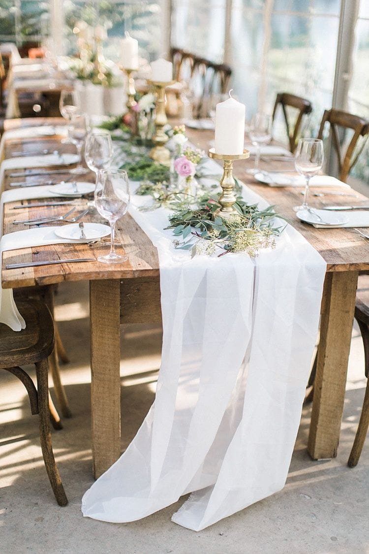 Elevate Wedding Tables with IKEA Curtains