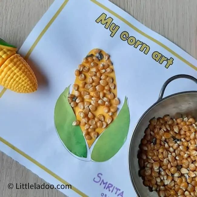 Engaging Corn Craft Activities for Toddlers