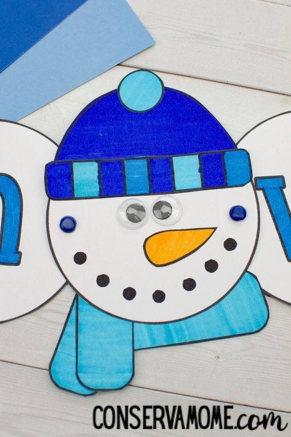 Engaging Snowman Craft for Toddlers