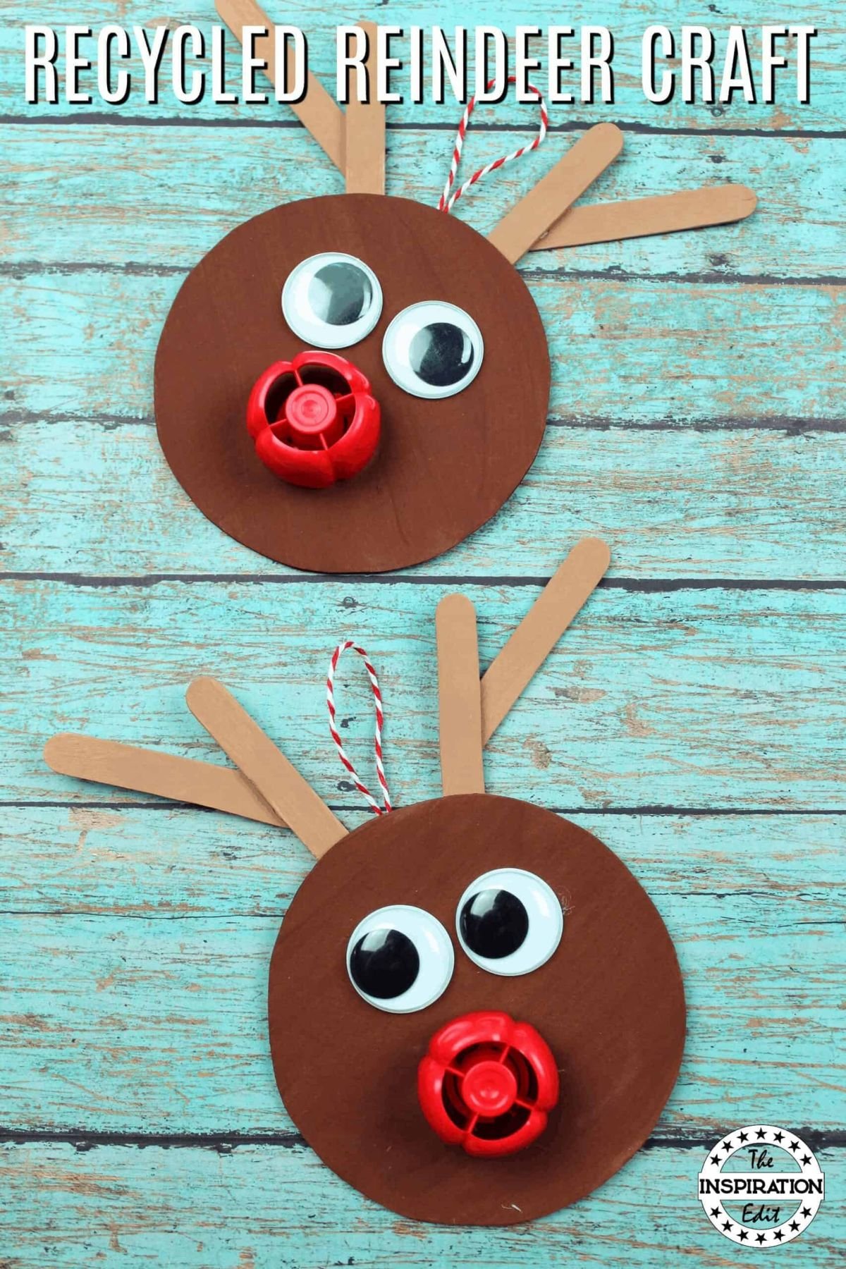 Fun Recycled Reindeer Craft for Kids