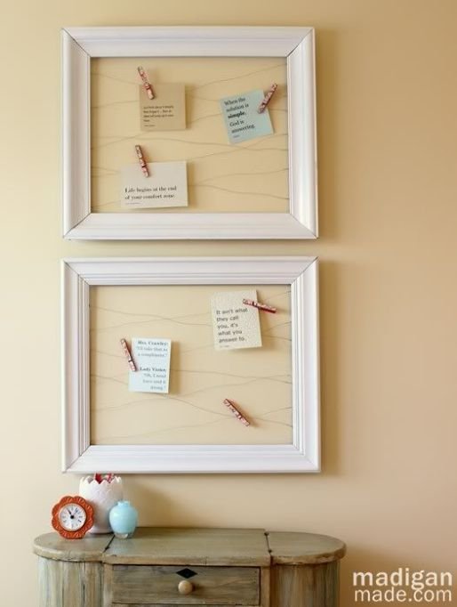 Stylish DIY Memo Board Design Ideas