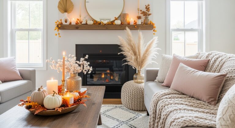 35 Cozy Fall Living Room Decor Ideas