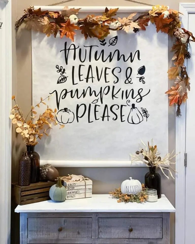 Artificial Branch Fall Décor
