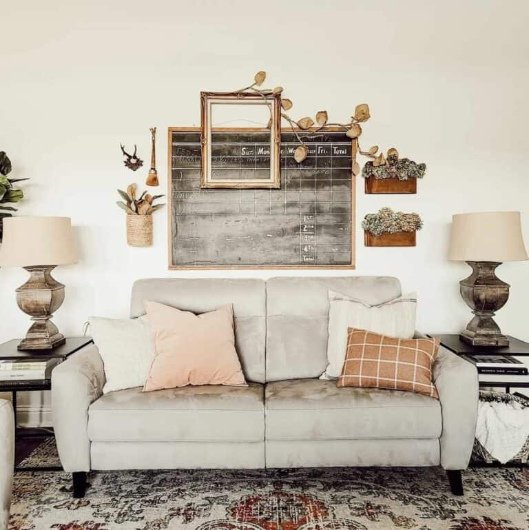 Asymmetrical Wall Display