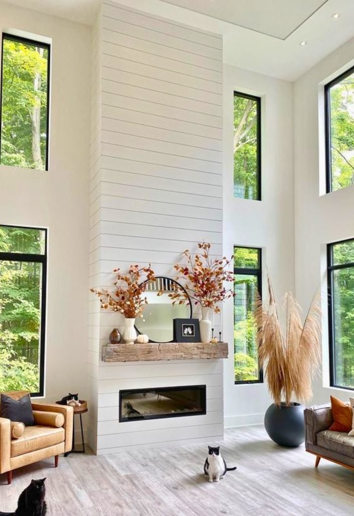 Autumn Decor for Fireplaces