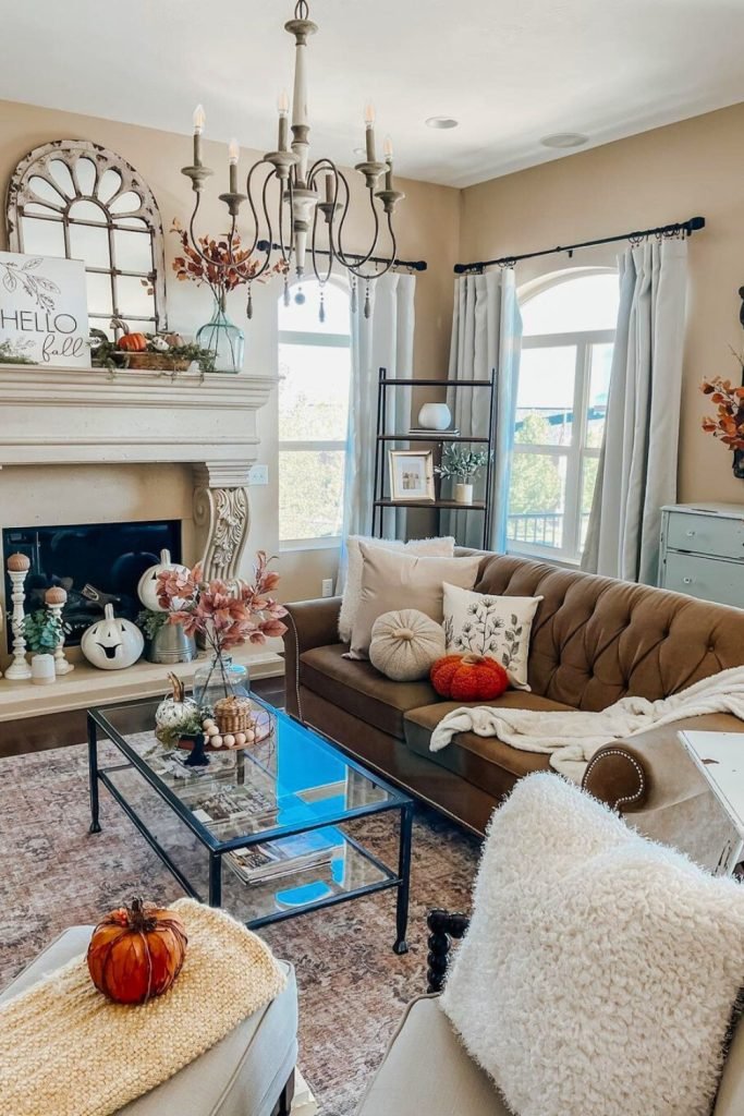 Autumn Living Room Decor
